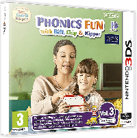 Phonics Fun with Biff, Chip & Kipper Vol 3 PAL Nintendo 3DS PAL box art